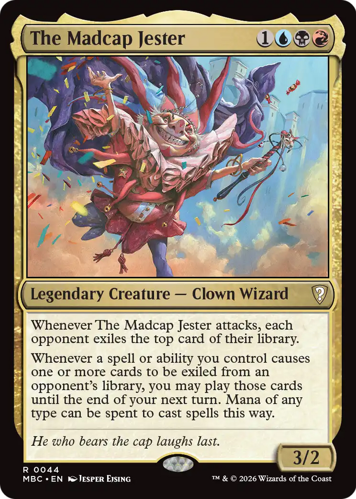 The Madcap Jester [Mystery Booster: Commander Edition]
