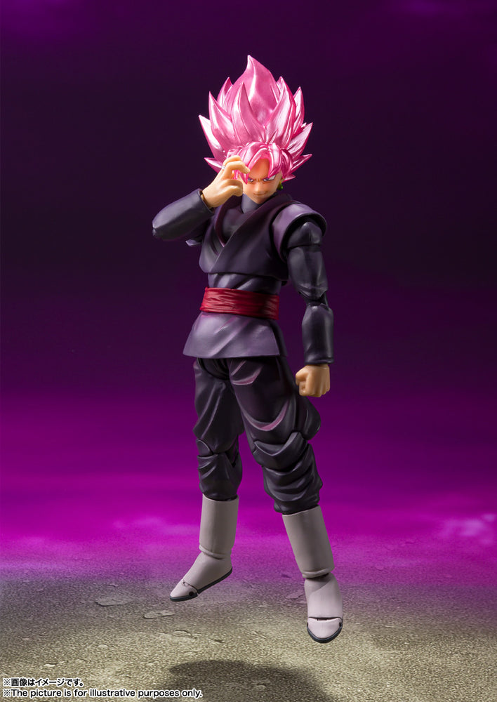 Bandai x Tamashii Nations S.H.Figuarts Goku Black -Super Saiyan Rose- (Reissue) "Dragon Ball Super"
