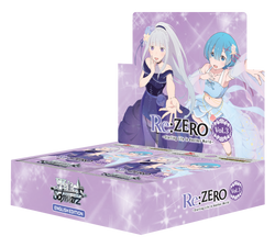 Weiss Schwarz: Booster: Re:zero Starting Life In Another World Volume 3 Booster Box
