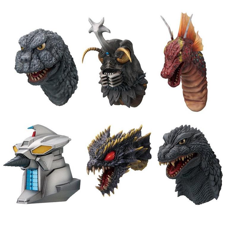 Bandai Spirits Ichibansho Zakka Godzilla Monster Head Magnet Blind Box
