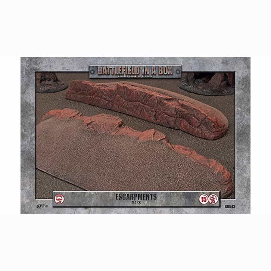 Battlefield In A Box: Essentials: Mars Escarpments (2ct)