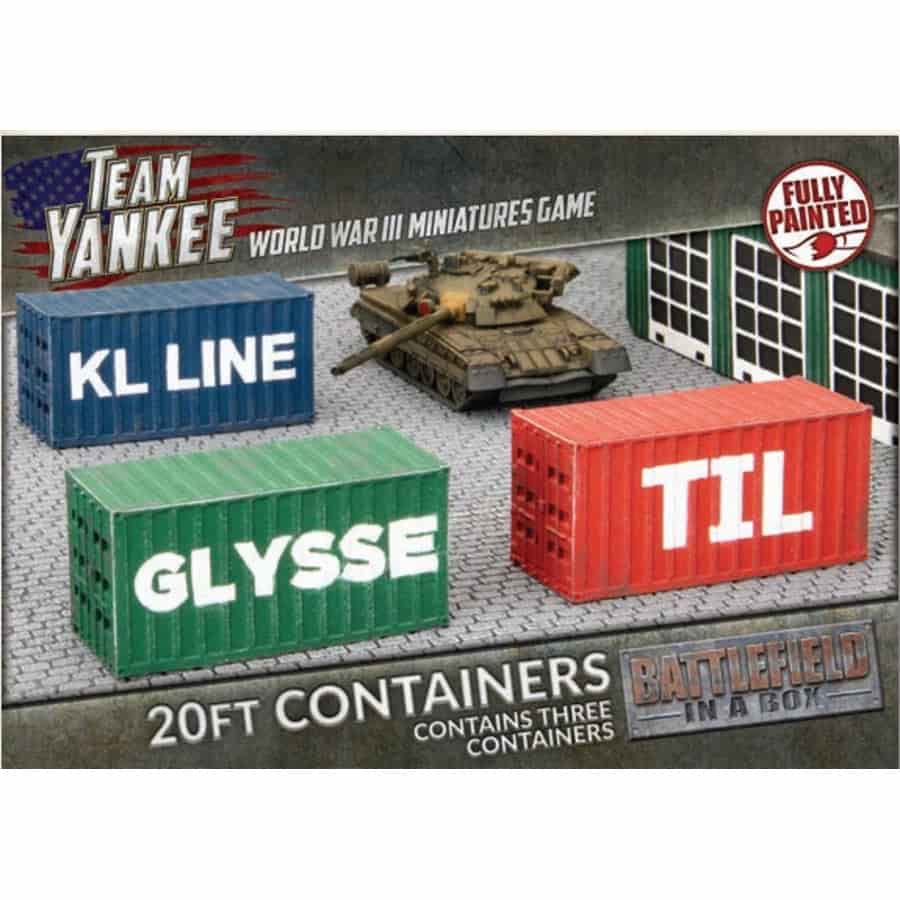 Battlefield In A Box: Modern Bundles: WWII 20 Foot Containers