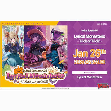 Cardfight!! Vanguard Overdress: Lyrical Booster: Lyrical Monasterio Trick Or Trick!