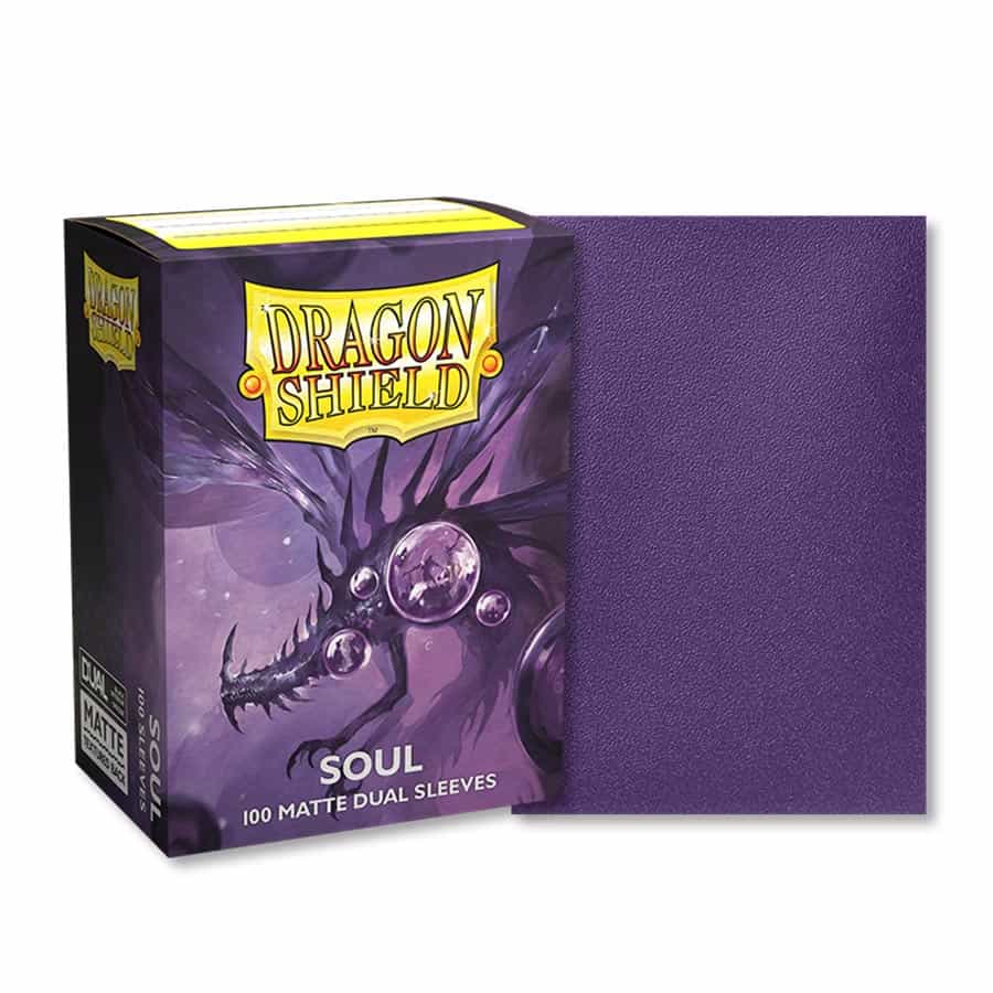 Dragon Shield: Dual Matte: Metallic Purple-Soul (100ct)