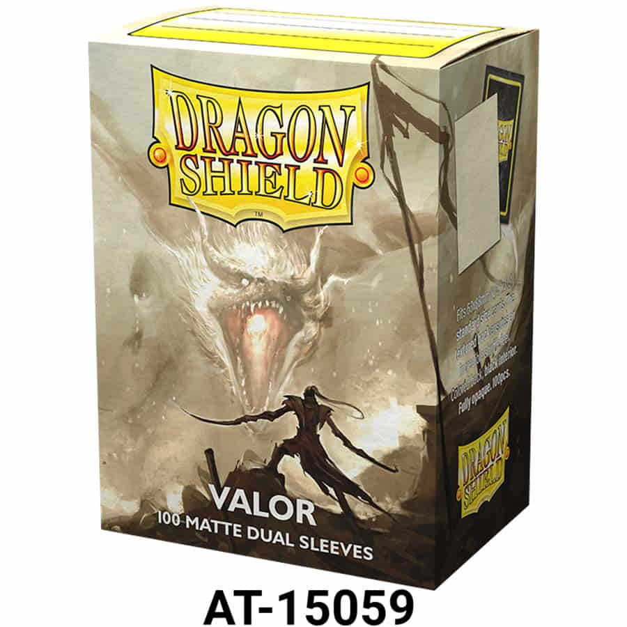 Dragon Shield Sleeves: Dual Matte: Valor (box Of 100)