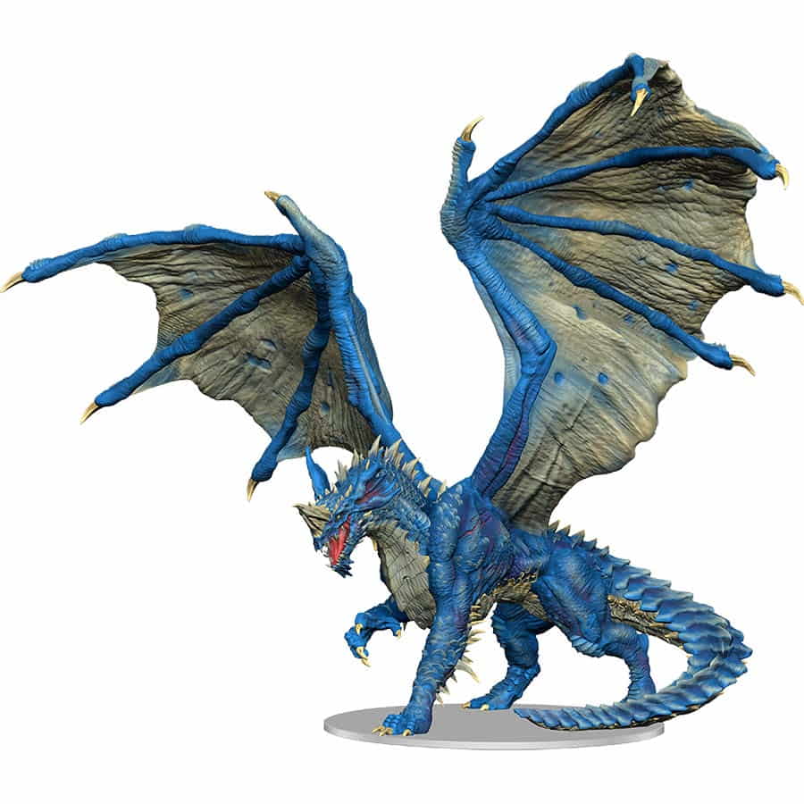 Dungeons And Dragons Nolzur's Marvelous Miniatures: Adult Blue Dragon