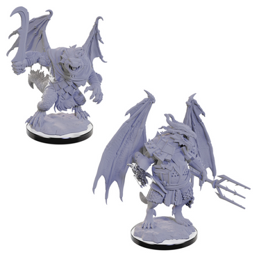 Dungeons And Dragons Nolzur's Marvelous Miniatures: W22 Draconian Mage & Foot Soldier
