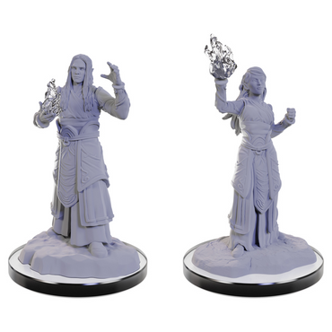 Dungeons And Dragons Nolzur's Marvelous Miniatures: W22 Elf Wizards