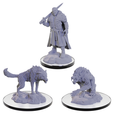Dungeons And Dragons Nolzur's Marvelous Miniatures: W22 Loup Garou