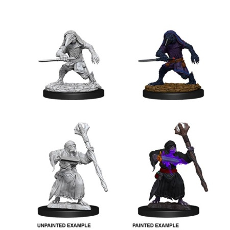 Dungeons And Dragons: Nolzur's Marvelous Unpainted Miniatures -w10-kenku Adventurers