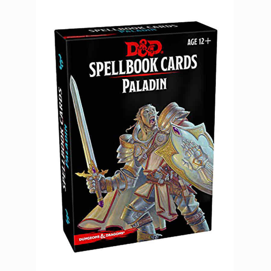 Dungeons And Dragons: Updated Spellbook Cards - Paladin Deck