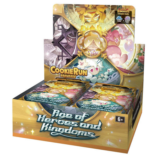 CookieRun TCG: Set 2: Age of Heroes and Kingdoms Booster Box