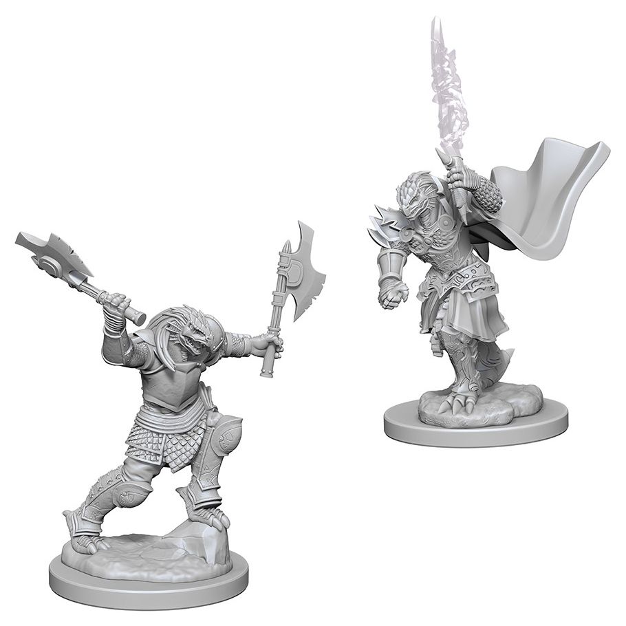 Dungeons & Dragons Nolzur`s Marvelous Unpainted Miniatures: Dragonborn Female Fighter