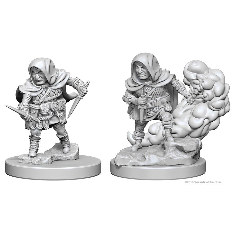 D&D Nolzurs Marvelous Unpainted Minis: Halfling Male Rogue