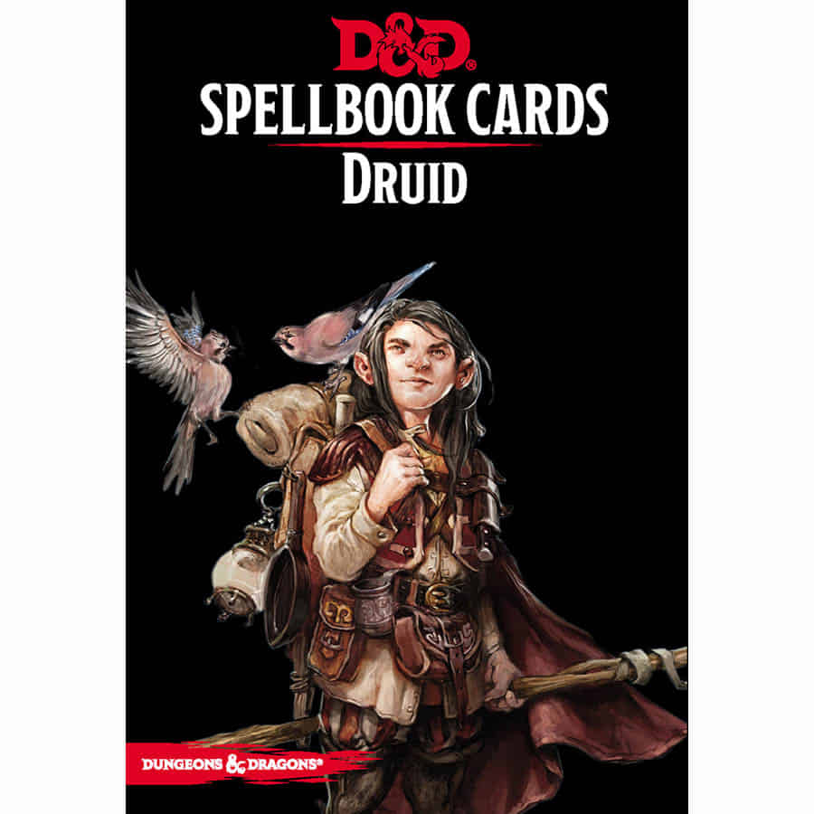 Dungeons And Dragons Updated Spellbook Cards - Druid Deck