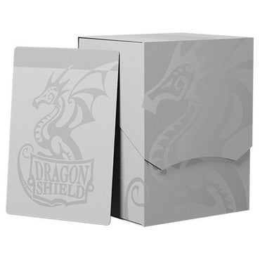 Deck Box: Dragon Shield: Deck Shell: Revised: Ashen White/Black