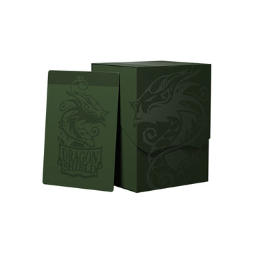 Deck Box: Dragon Shield: Deck Shell: Revised: Forest Green/Black