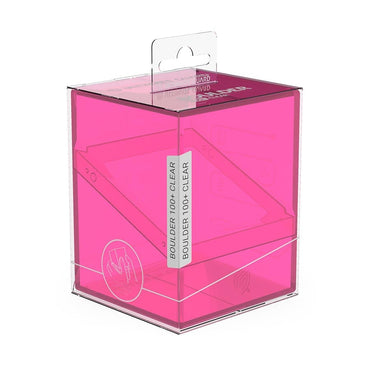 Deck Case 100+ Boulder: Clear Rhodonite