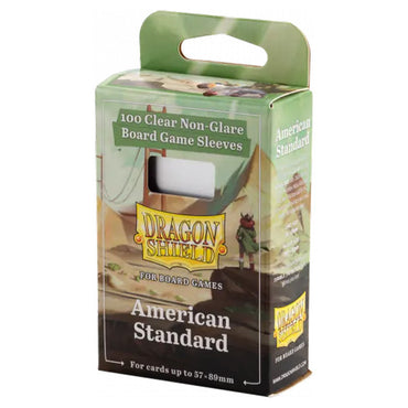Deck Protector: Board Game Sleeve: Dragon Shield: American Standard (100)