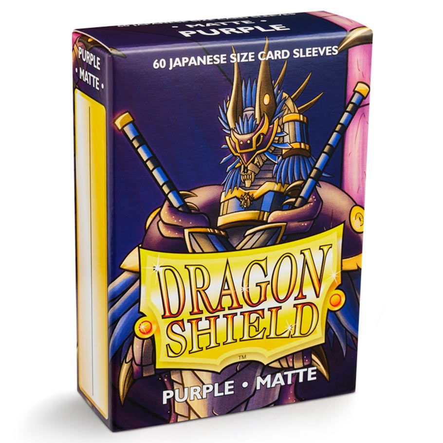 Dragon Shield Sleeves: Japanese Matte Purple (box of 60)