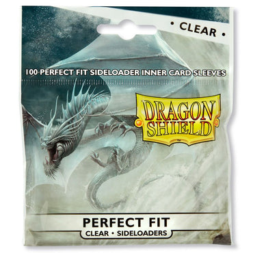 Dragon Shields - Perfect Fit 100Ct Pack: Sideloading: Sleeves Clear