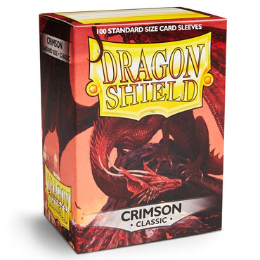 Dragon Shield Sleeves: Crimson (Box Of 100)