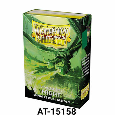 Dragon Shield Sleeves: Japanese Dual Matte: Might (Box Of 60)