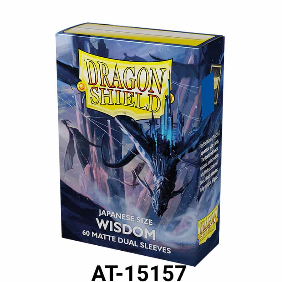 Dragon Shield Sleeves: Japanese Dual Matte: Wisdom (box Of 60)