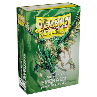 Dragon Shield Sleeves: Japanese Matte Emerald (60ct)