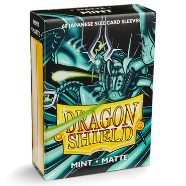 Dragon Shield Sleeves: Japanese Matte Mint (Box Of 60)