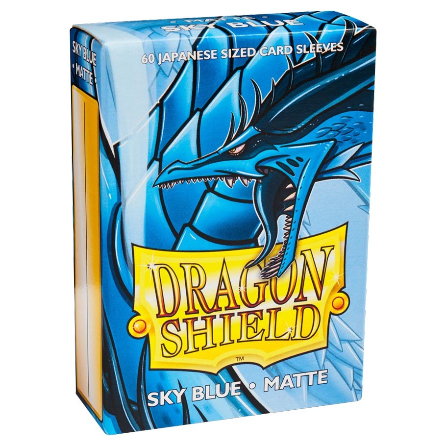 Dragon Shield Sleeves: Japanese Matte Sky Blue (Box Of 60)