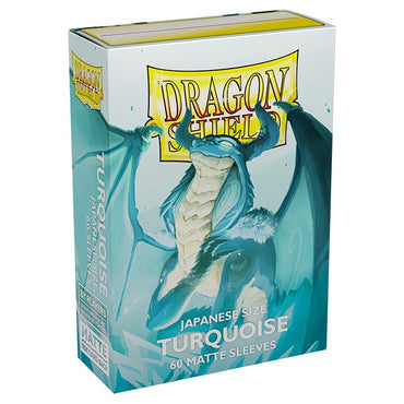 Dragon Shield Sleeves: Japanese Matte Turquoise (Box Of 60)