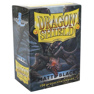 Dragon Shield Sleeves: Matte Black (Box Of 100)