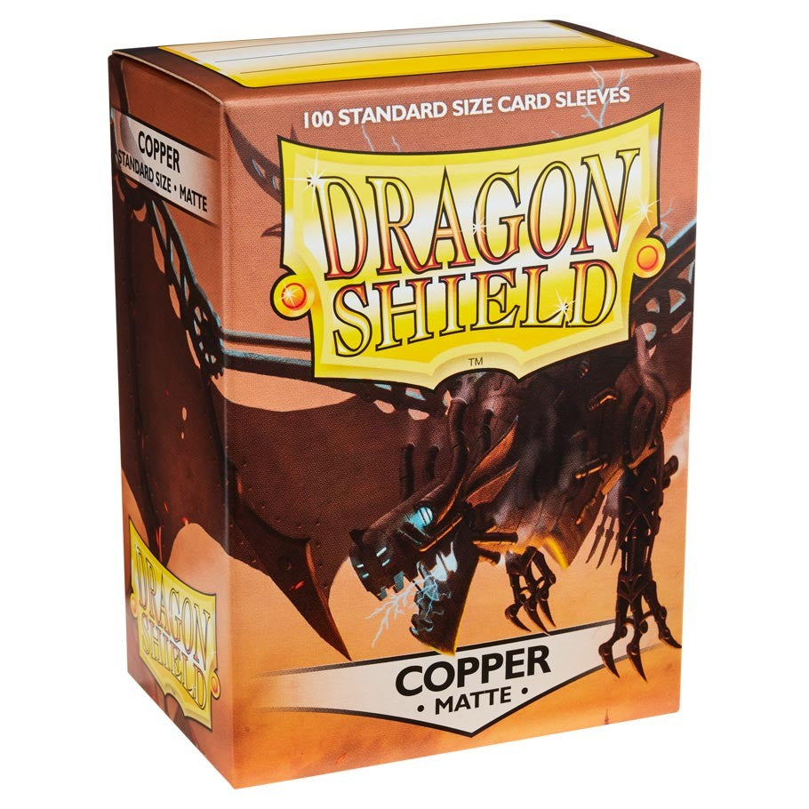 Dragon Shield Sleeves: Matte Copper (Box of 100)