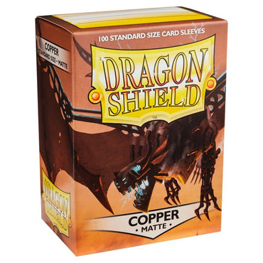 Dragon Shield Sleeves: Matte Copper (Box of 100)