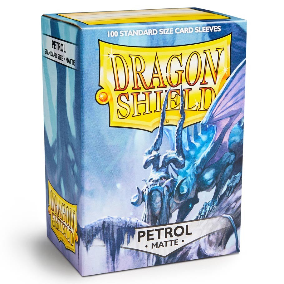 Dragon Shield Sleeves: Matte Petrol (Box Of 100)