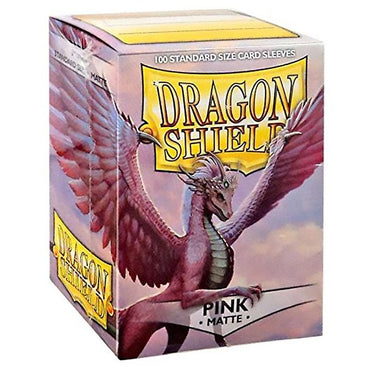 Dragon Shield Sleeves: Matte Pink (Box Of 100)