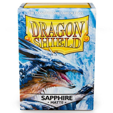 Dragon Shield Sleeves: Matte Sapphire (Box Of 100)