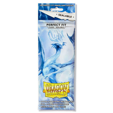 Dragon Shields - Perfect Fit Sealable 100ct Pack - Clear