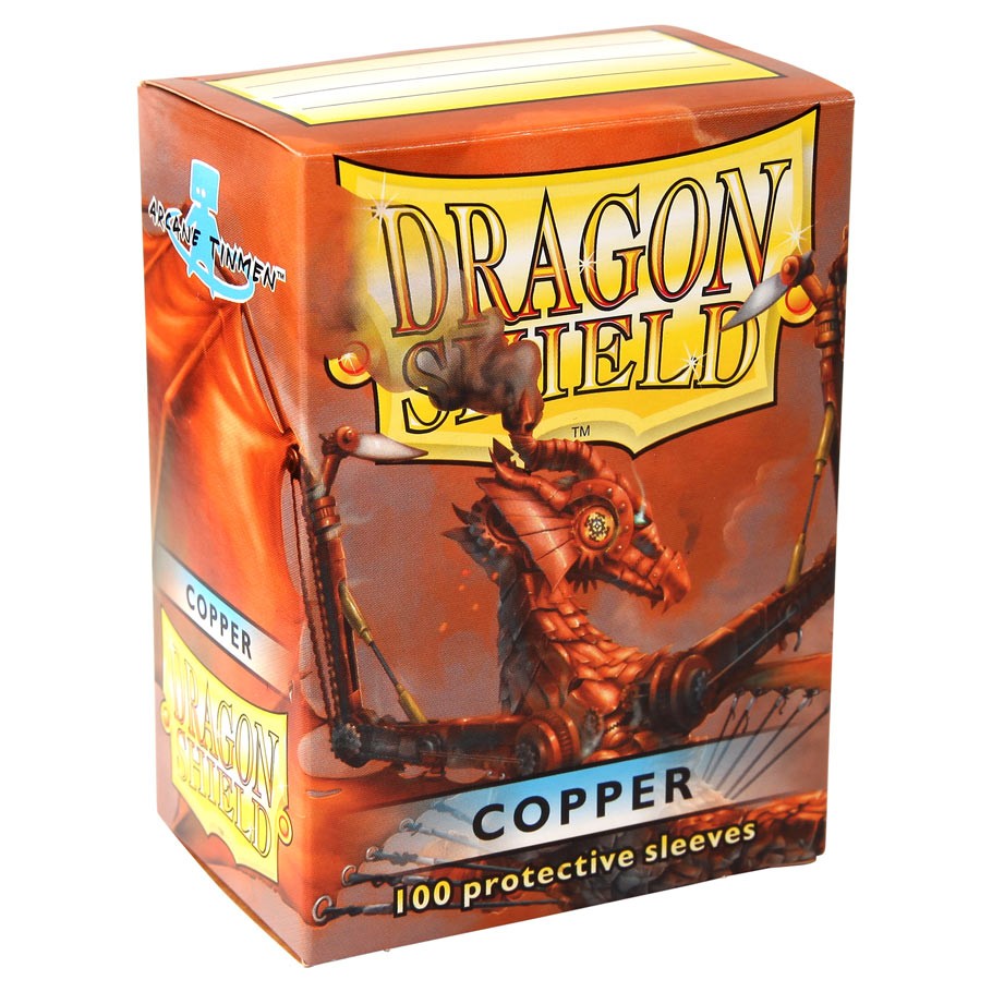 Dragon Shields - Standard Copper (Box Of 100)
