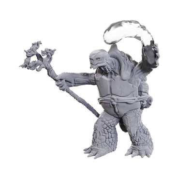 Dungeons And Dragons Nolzur's Marvelous Miniatures: W24 Tortle Druid And Wild Shape Giant Lizard