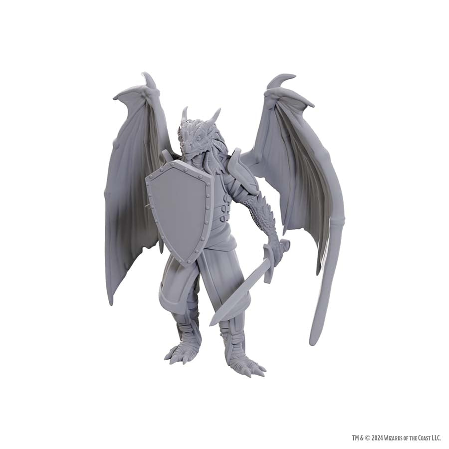 Dungeons And Dragons Nolzur's Marvelous Miniatures: W25 Dragonborn Of Bahamut