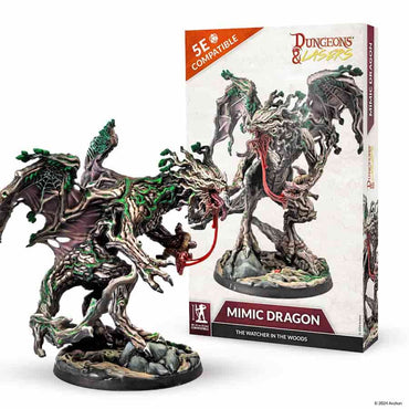 Dungeons And Lasers: Deuslair: Mimic Dragon (Miniature)