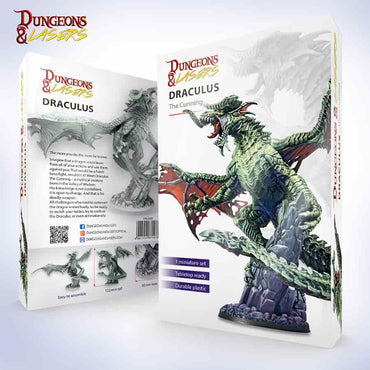 Dungeons And Lasers: Dragon Miniatures: Draculus