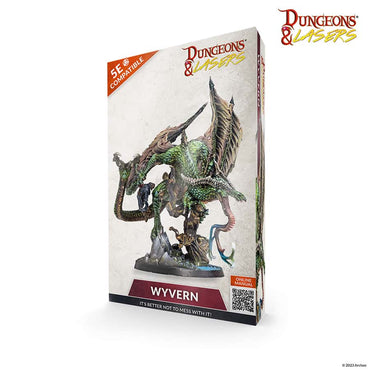 Dungeons And Lasers: Dragon Miniatures: Wyvern