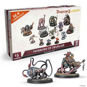 Dungeons And Lasers: Horrors Of Deuslair (Miniatures)