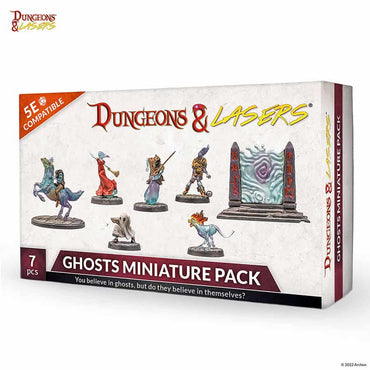 Dungeons And Lasers: Miniatures: Ghosts Miniature Pack