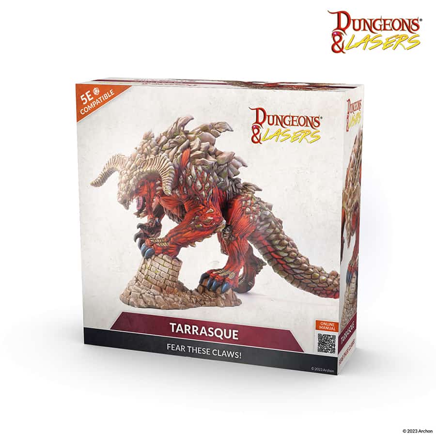 Dungeons And Lasers: Miniatures: Tarrasque