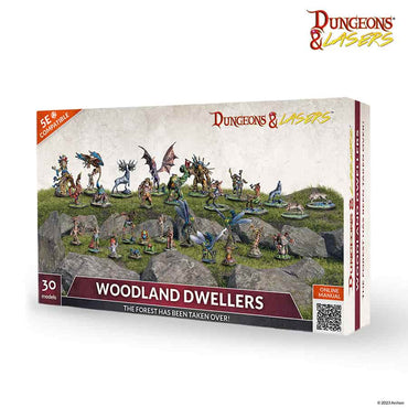 Dungeons And Lasers: Miniatures: Woodland Dwellers