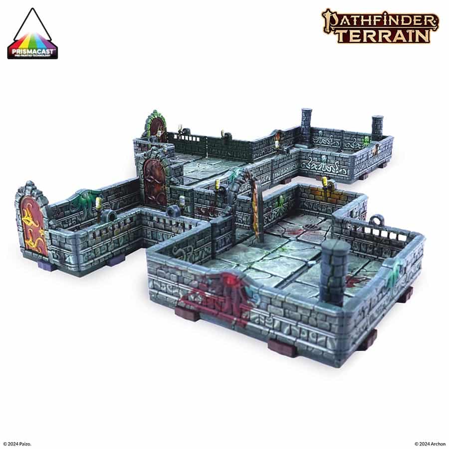 Dungeons And Lasers: Pathfinder Terrain: Abomination Vaults